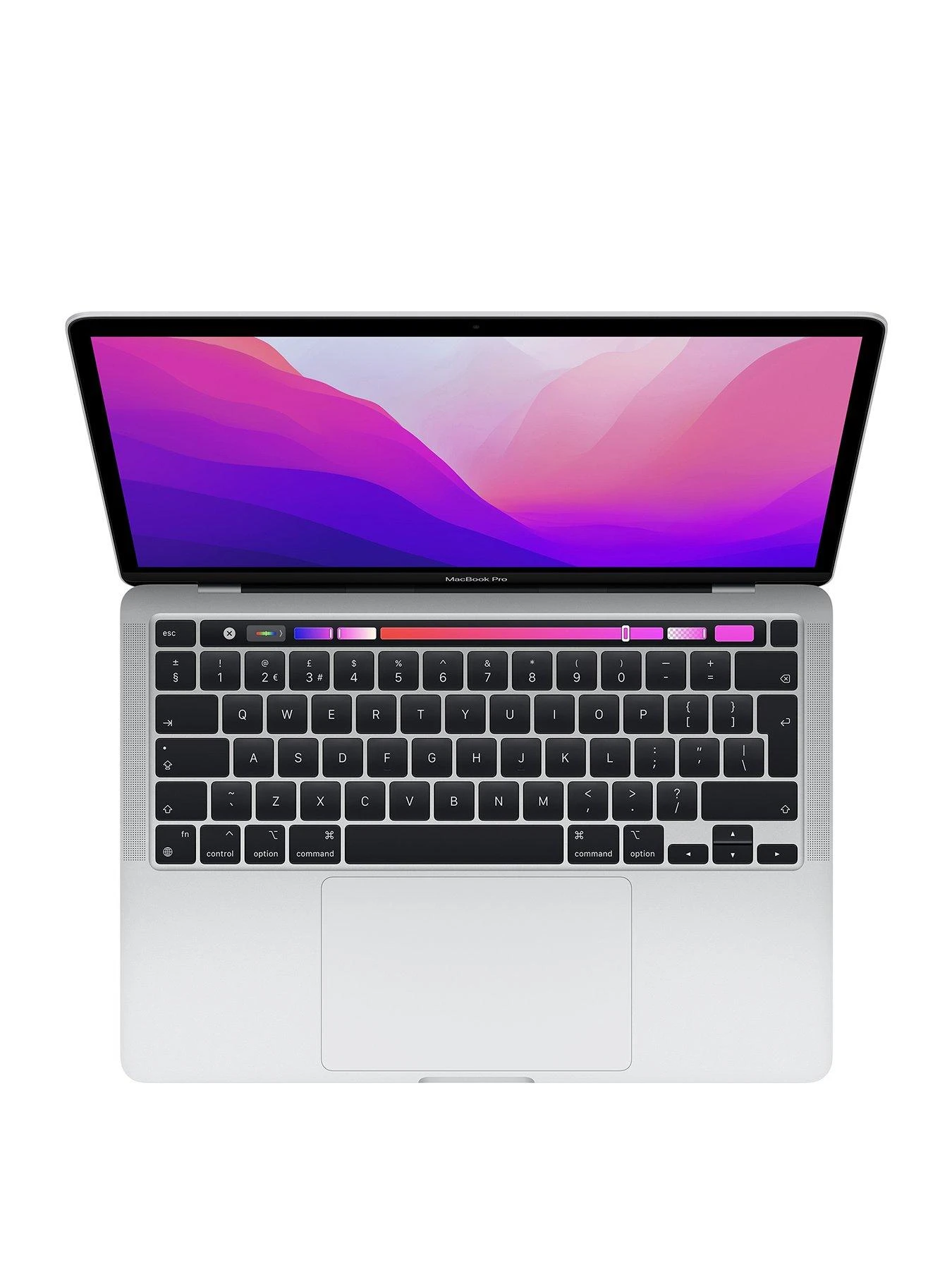 Apple MacBook Pro (M2, 2022) 13 Inch with 8-Core CPU And 10-Core GPU, 512GB SSD - Silver - Image 2