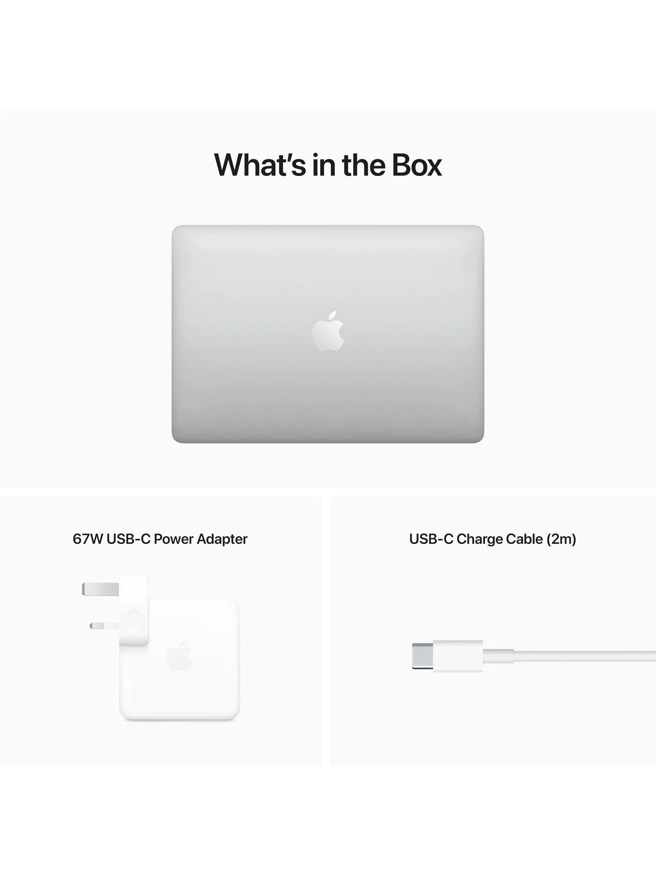 Apple MacBook Pro (M2, 2022) 13 Inch with 8-Core CPU And 10-Core GPU, 512GB SSD - Silver - Image 7