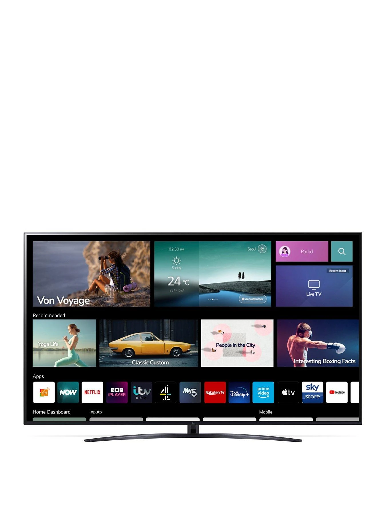 LG NANO76 75-inch, 4K NanoCell, Smart TV - Image 2