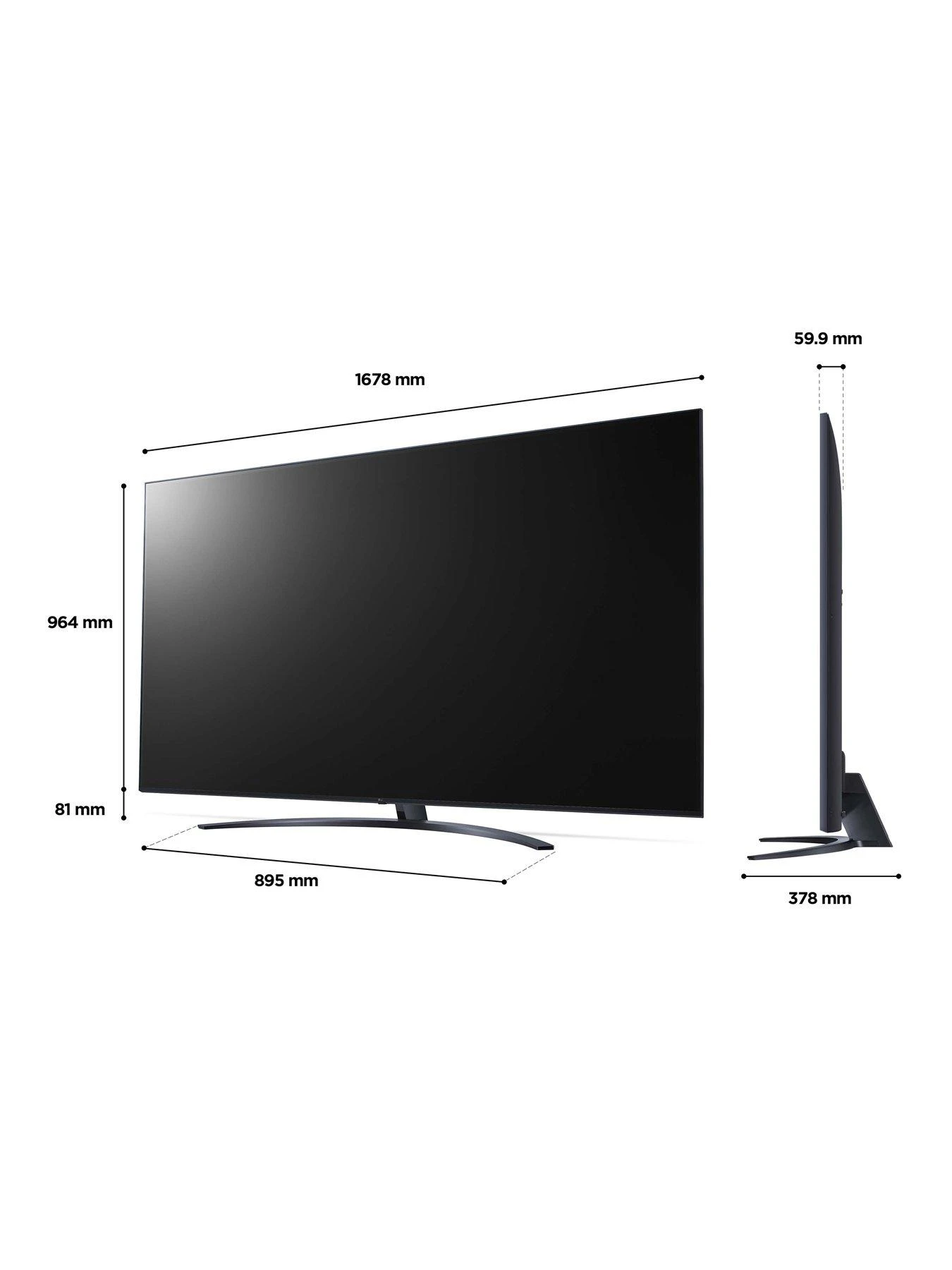 LG NANO76 75-inch, 4K NanoCell, Smart TV - Image 4