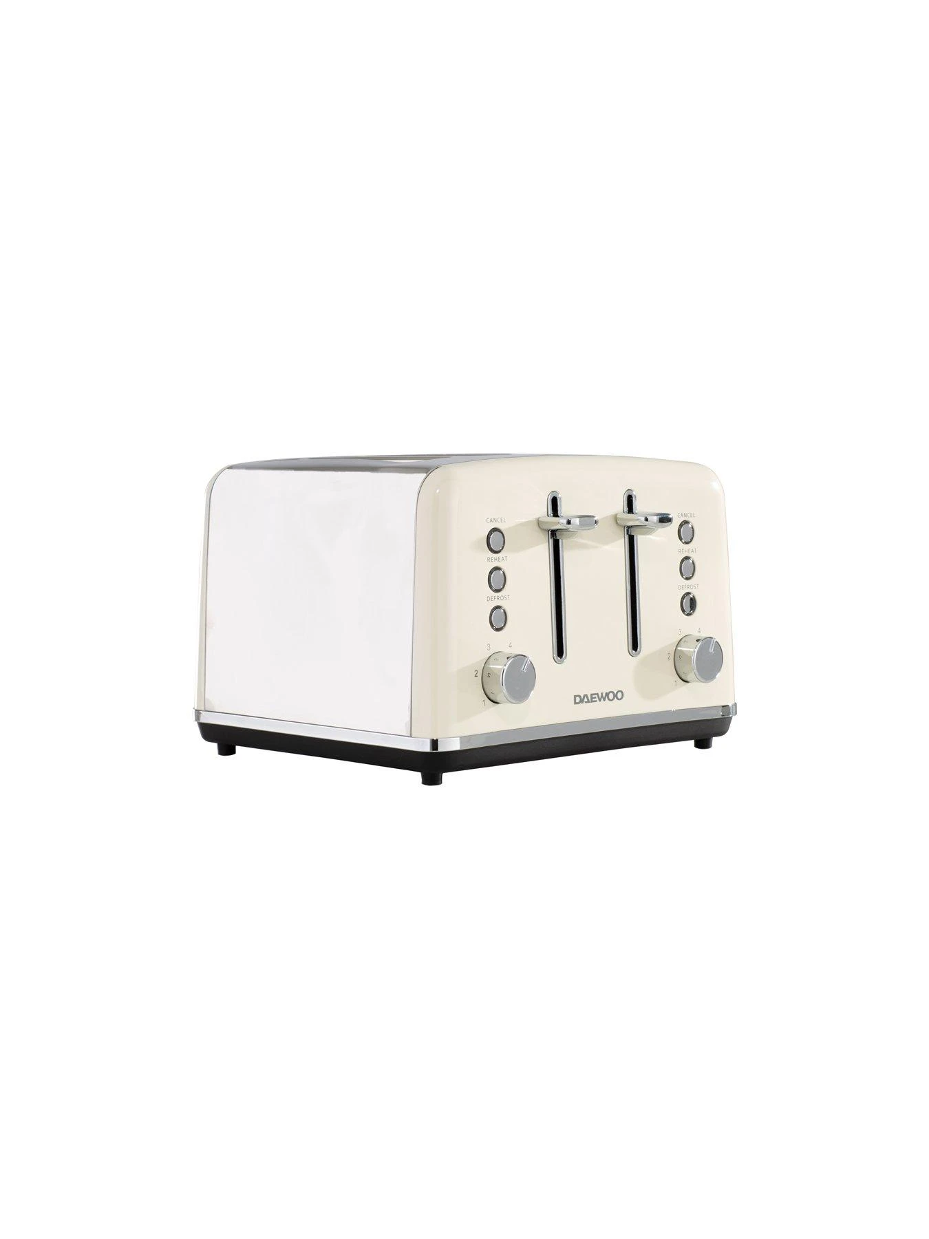 Daewoo Kensington Cream Triple Pack- Microwave, Kettle And Toaster Set - Image 4