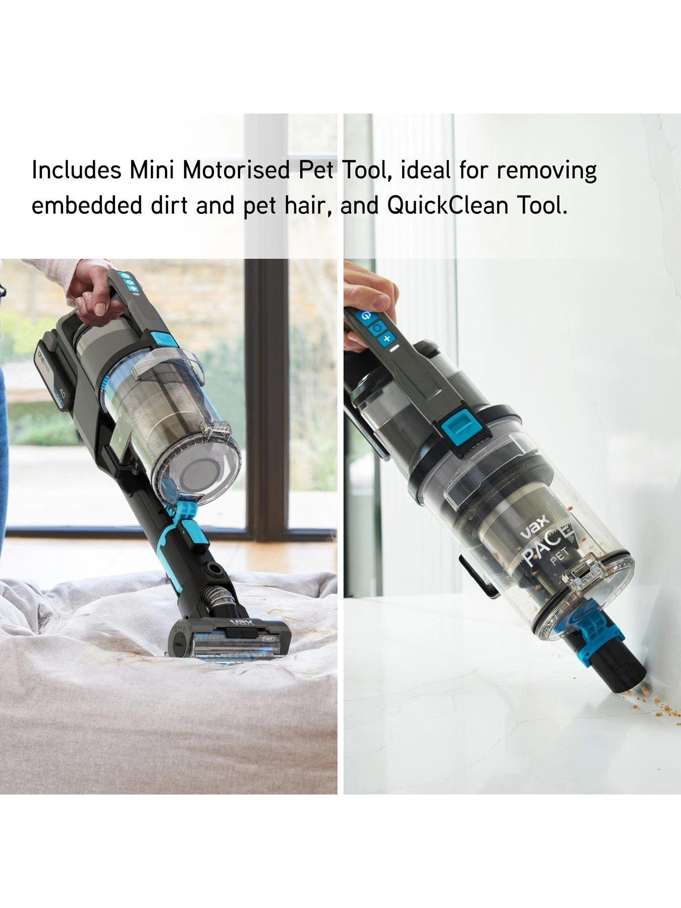 Vax ONEPWR Pace Pet Cordless Vacuum Cleaner - Image 4