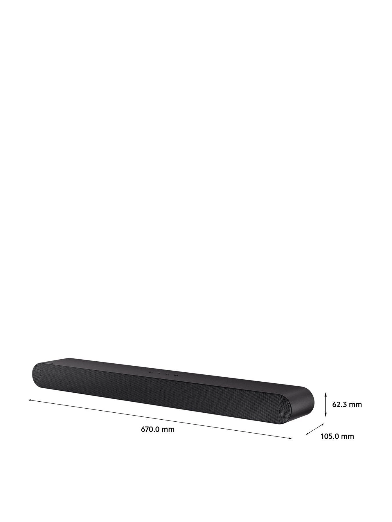 Samsung S50B 3.0ch Lifestyle All-in-one Soundbar With Virtual DTS:X In Dark Grey - Image 2