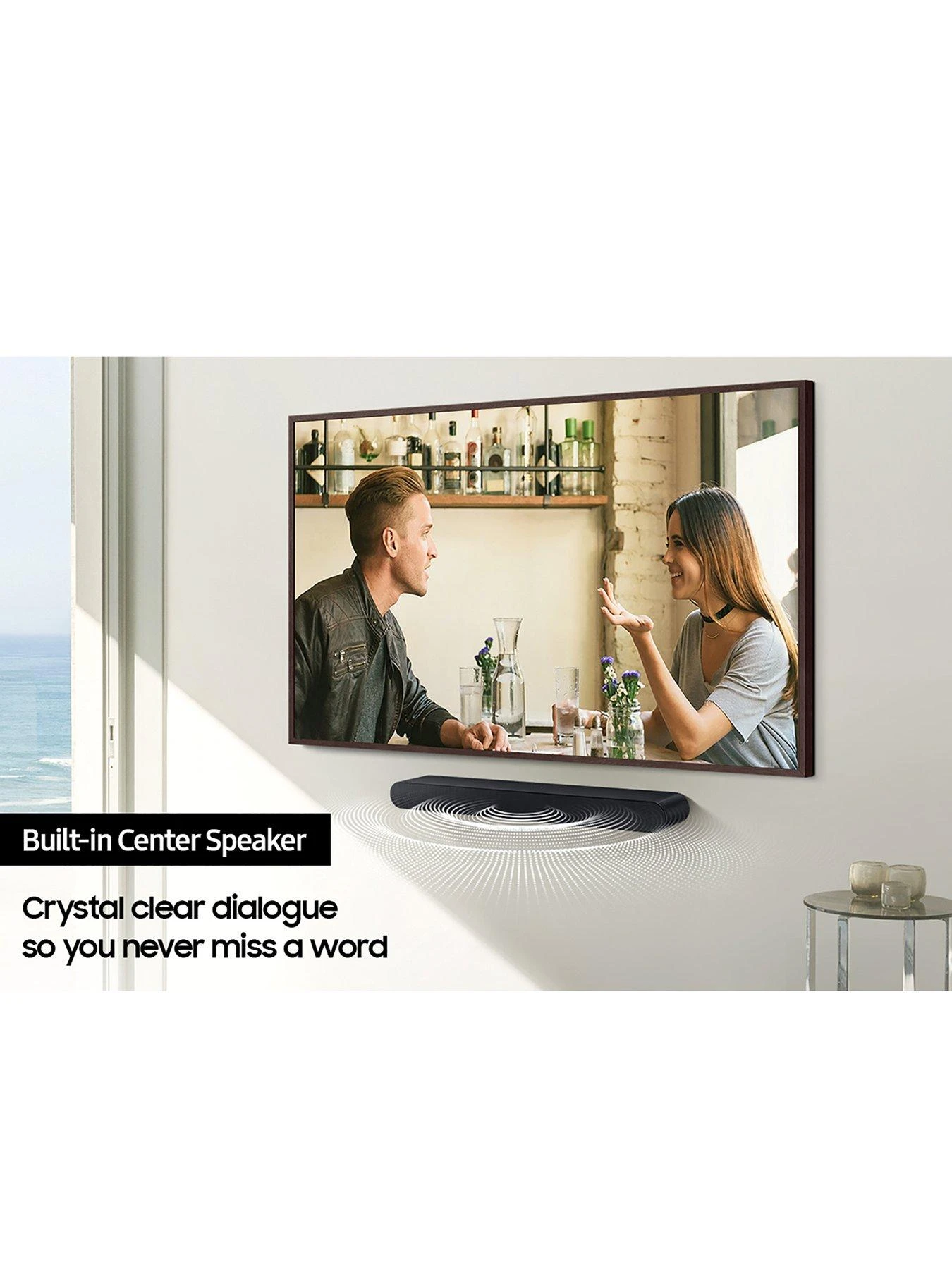 Samsung S50B 3.0ch Lifestyle All-in-one Soundbar With Virtual DTS:X In Dark Grey - Image 6