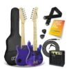 3rd Avenue 3rd Avenue Junior Electric Guitar Pack - Purpleburst