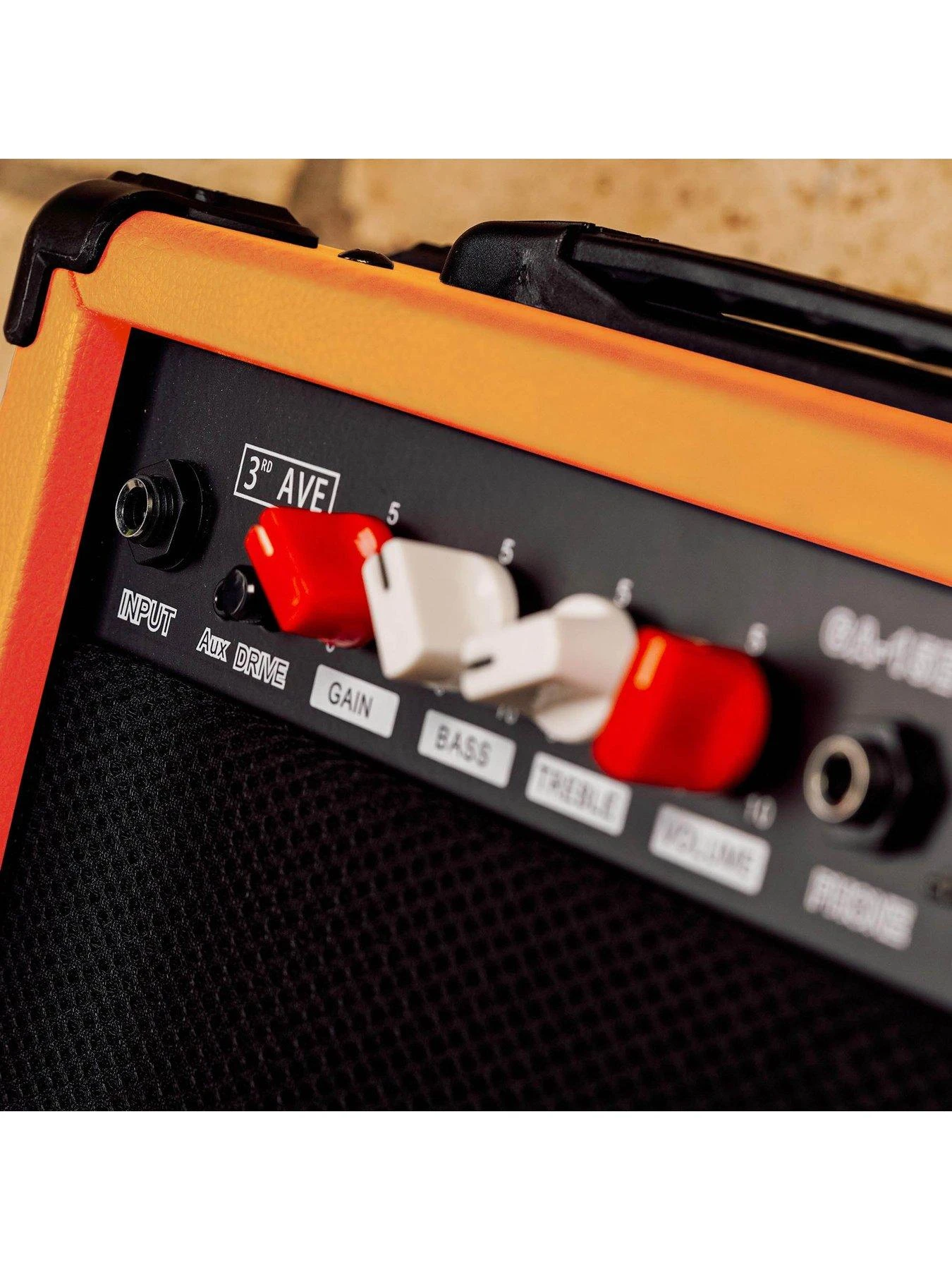 3rd Avenue 15W Electric Guitar Amplifier - Orange - Image 5