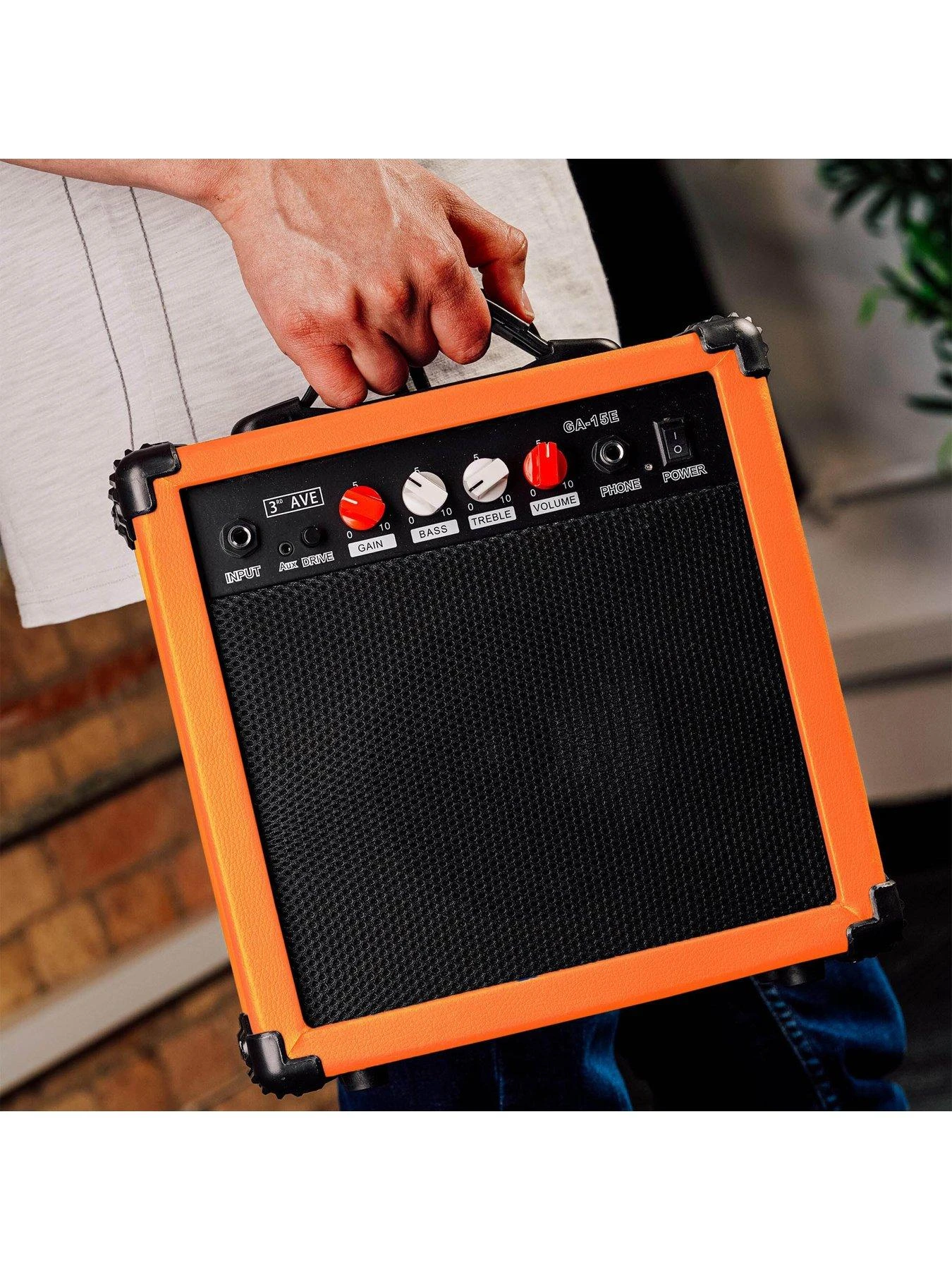 3rd Avenue 15W Electric Guitar Amplifier - Orange - Image 6