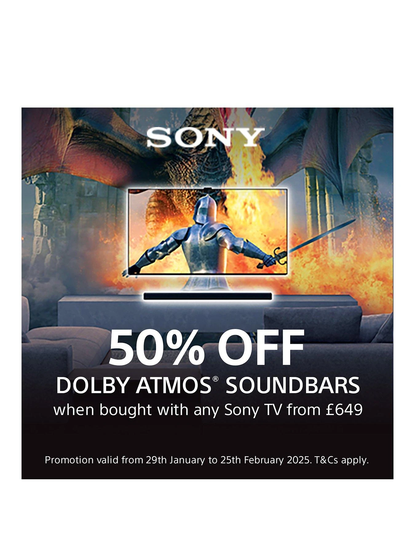 Sony XR-48A90K Bravia, 48 Inch, OLED, 4K Ultra HD HDR, Google TV - Image 3