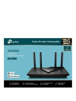 TP-Link TP Link Archer AX55 AX3000 Wi-Fi Dual Band Gigabit Router (for Cable)