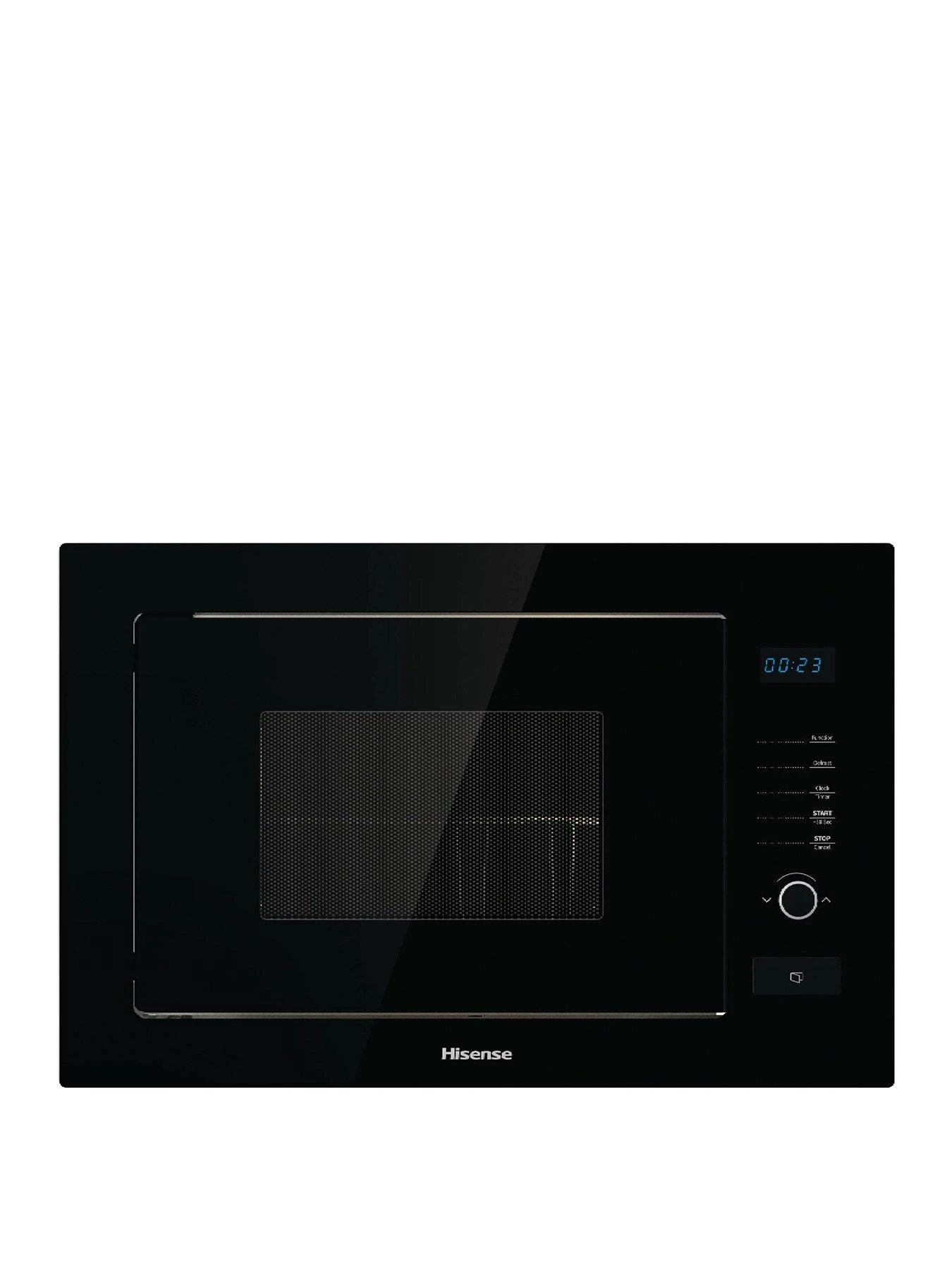 Hisense HB25MOBX7GUK Built-in Microwave With Grill - Black