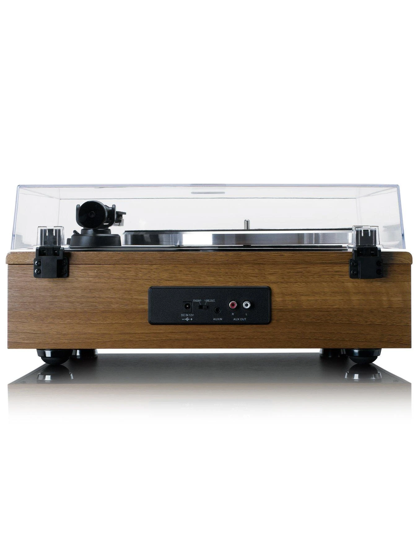 Lenco LS-410WA Turntable With Bluetooth And Built-in Speakers - Walnut - Image 4