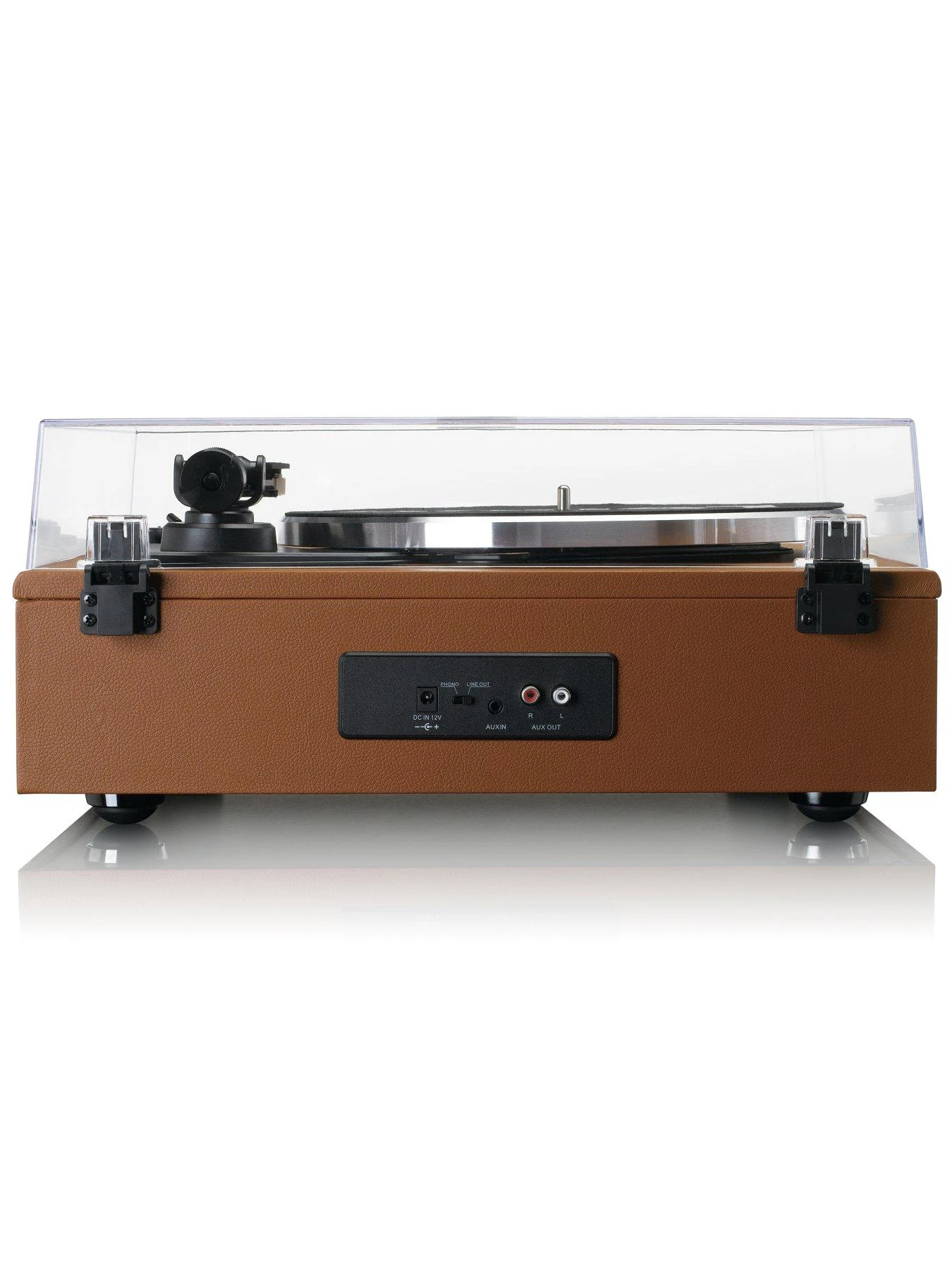 Lenco LS-430BN Turntable With Built-in Speakers - Brown - Image 4