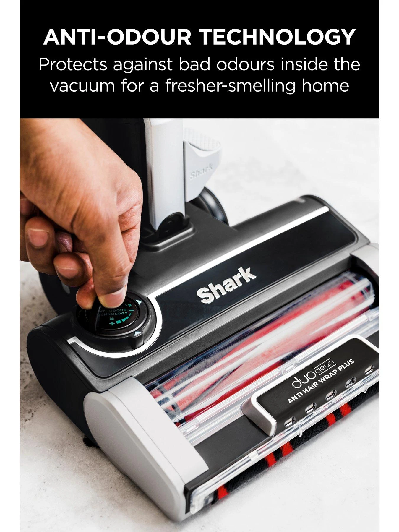 Shark Corded Handstick With Anti-Hair Wrap And Flexology HZ3000UKT - Image 3