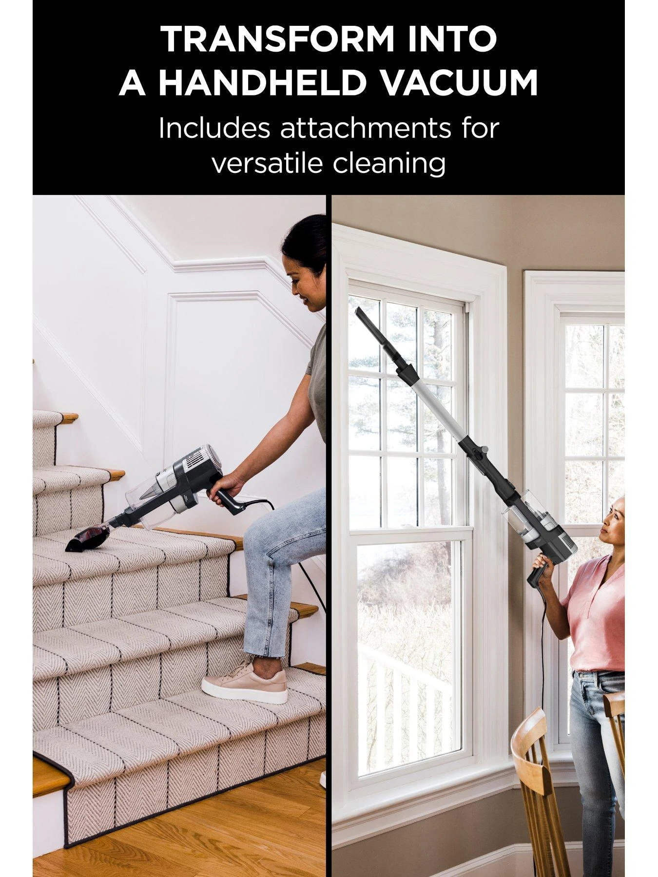 Shark Corded Handstick With Anti-Hair Wrap And Flexology HZ3000UKT - Image 6