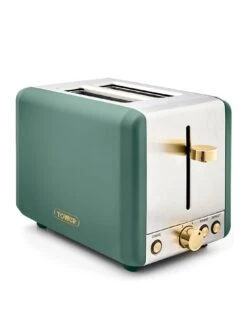 Tower Cavaletto 850W 2-Slice Toaster - Jade
