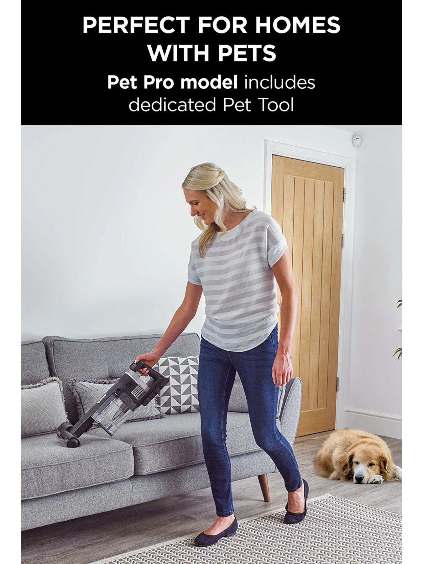 Shark Stratos Cordless Stick Vacuum With Anti Hair-Wrap Powerfins Technology And Flexology True Pet Brush 120 Mins - Image 6