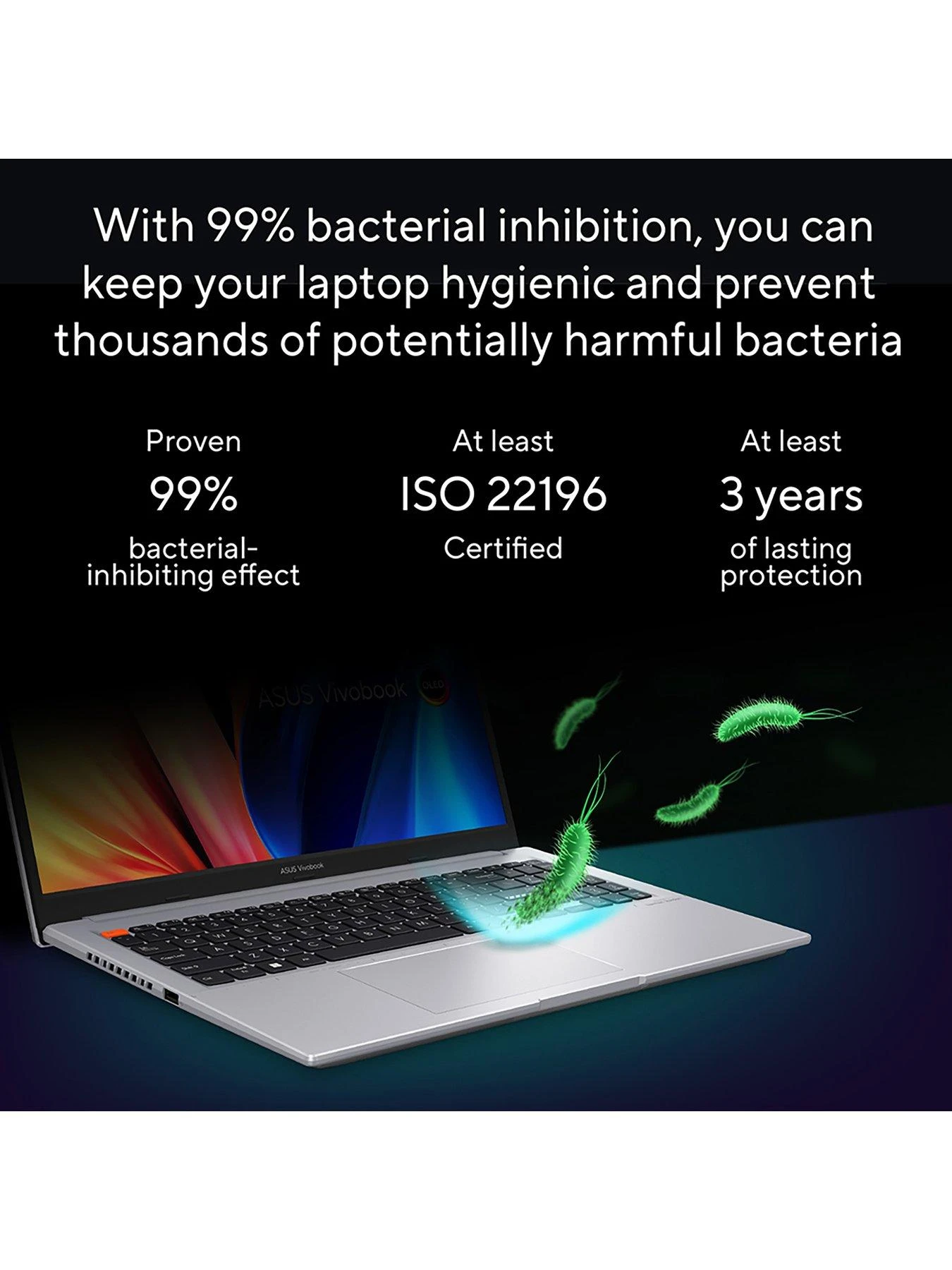 Asus Vivobook S 15 OLEDÂ K3502 Laptop - 15.6in FHD, Intel Core I7, 16GB RAM, 512GB SSD - Image 5