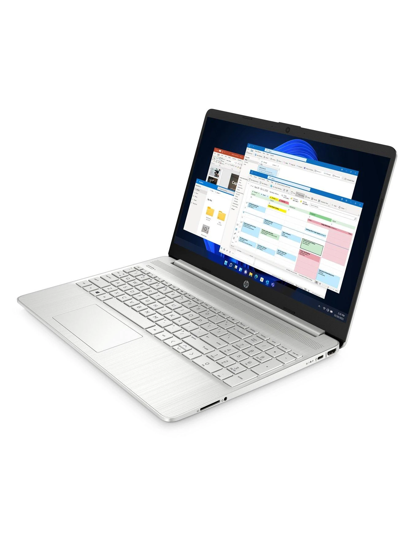HP Laptop 15s-fq2037na - 15.6in FHD, Intel Core I5-1135G7, 8GB RAM, 256GB SSD - Silver - Image 6