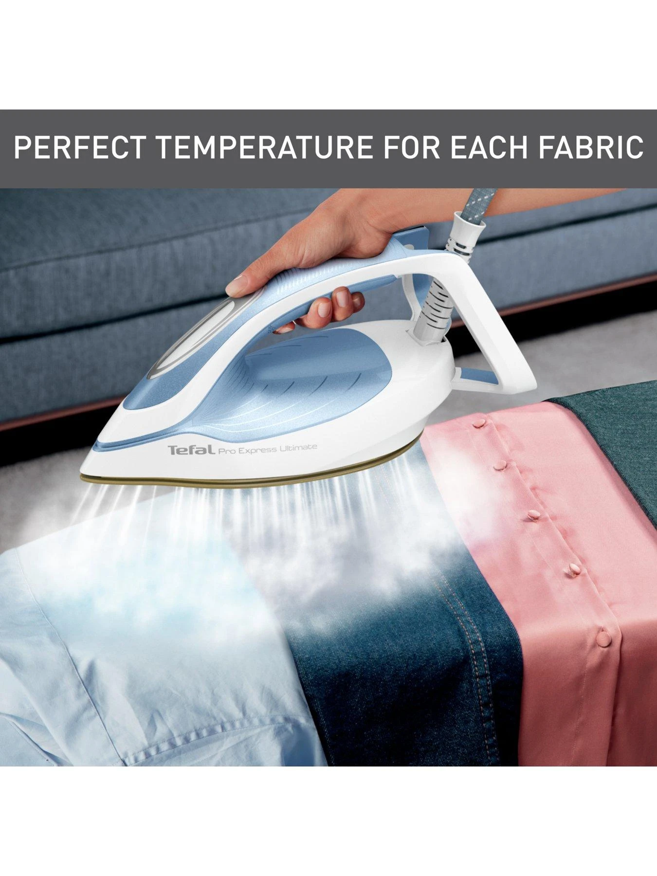 Tefal Steam Generator Iron 1.2L Pro Express Ultimate GV9710 - Image 3