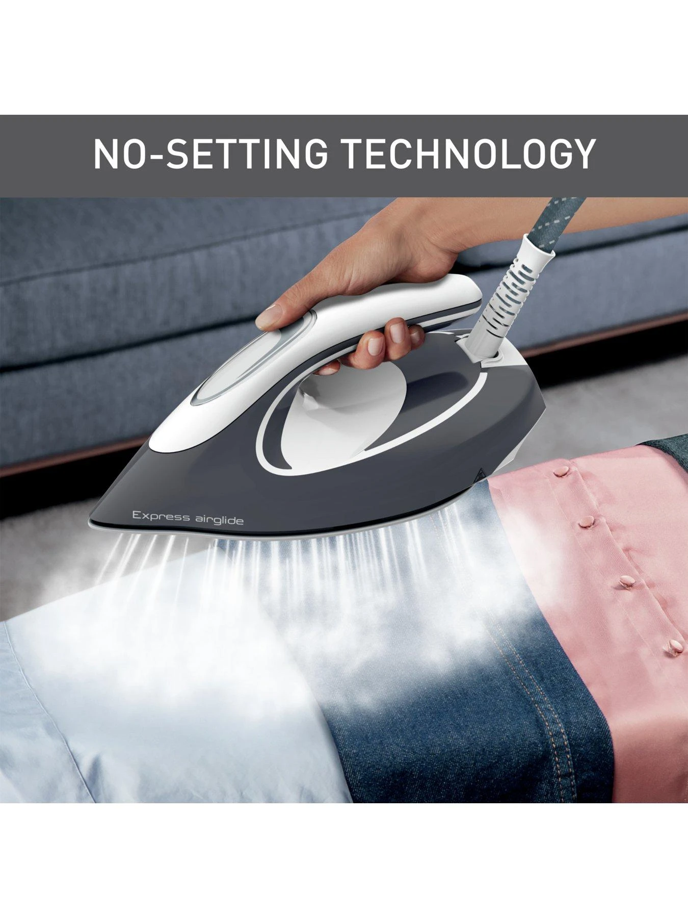 Tefal Steam Generator Iron 1L Express Airglide SV8020 - Image 4