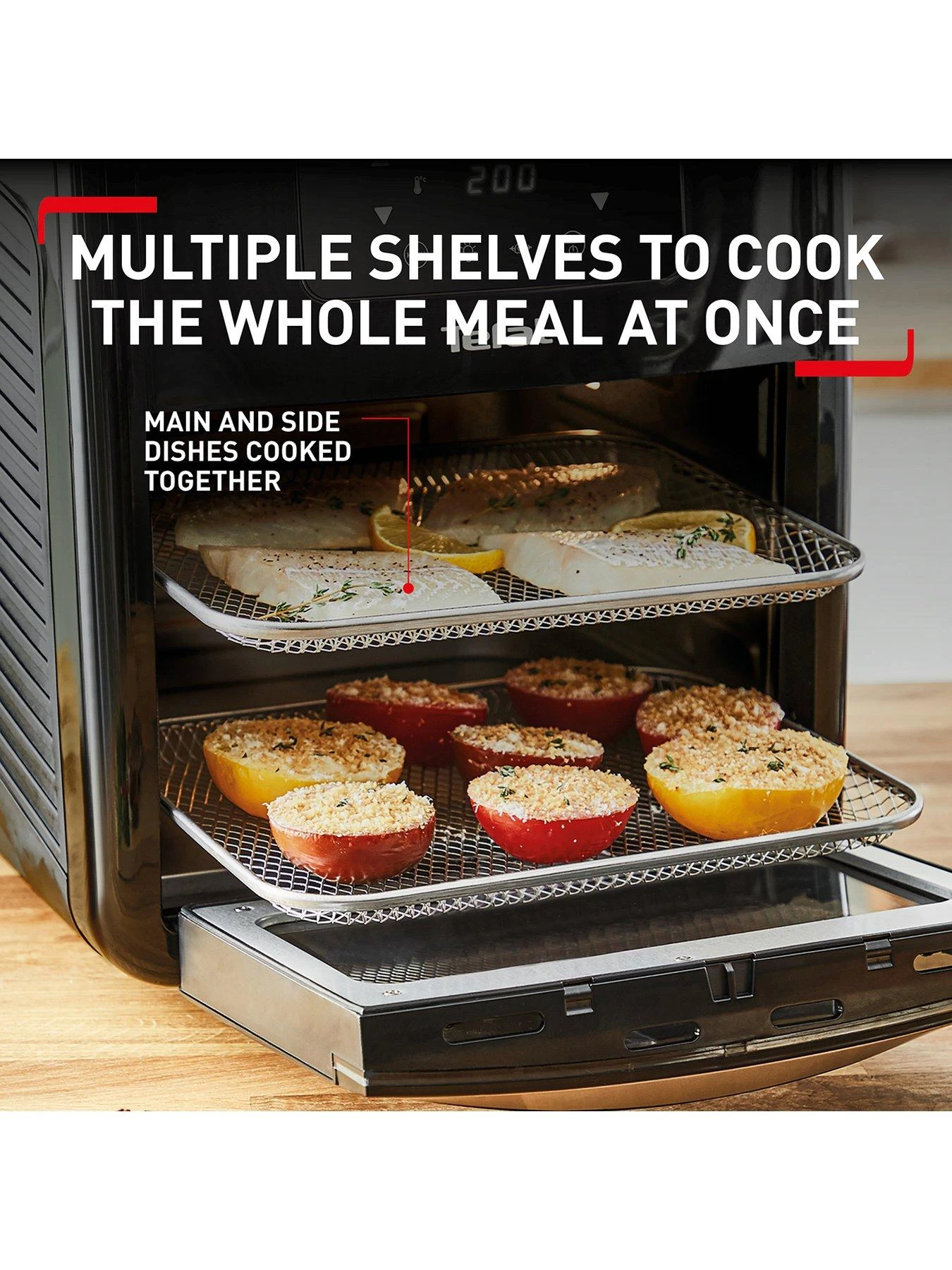 Tefal Easy Fry 9in1 Air Fryer, Oven, Grill & Rotisserie With 8in1 Programs & 9 Cooking Functions 11L - Image 4