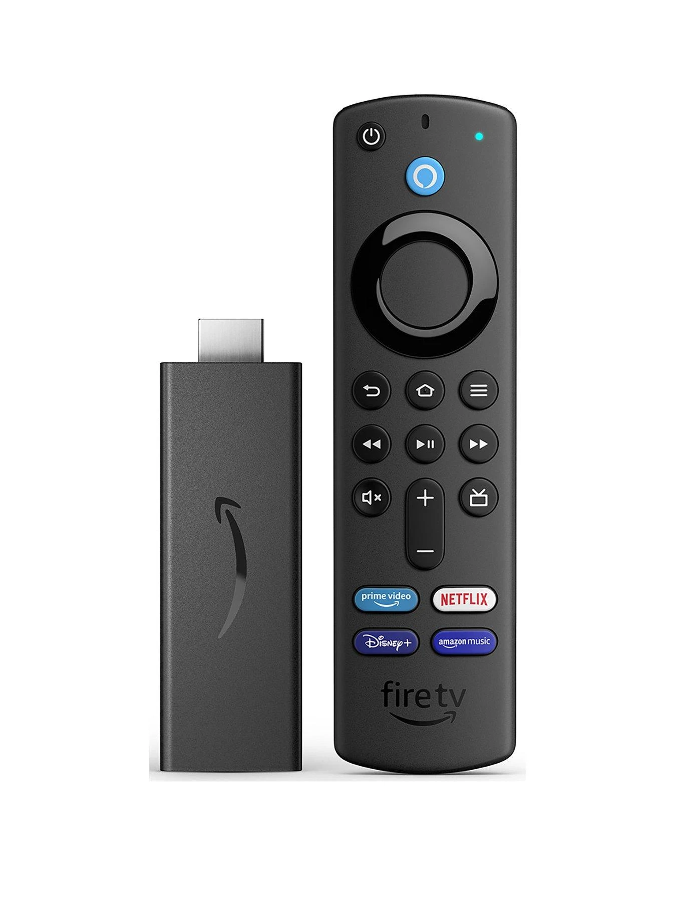 Amazon Fire TV Stick (2021) With Alexa Voice Remote (includes TV Controls), HD Streaming Device