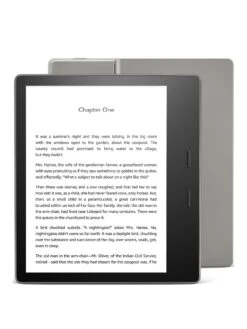 Amazon Kindle Oasis | Now With Adjustable Warm Light | Waterproof, 8 GB, Wi-Fi | Graphite
