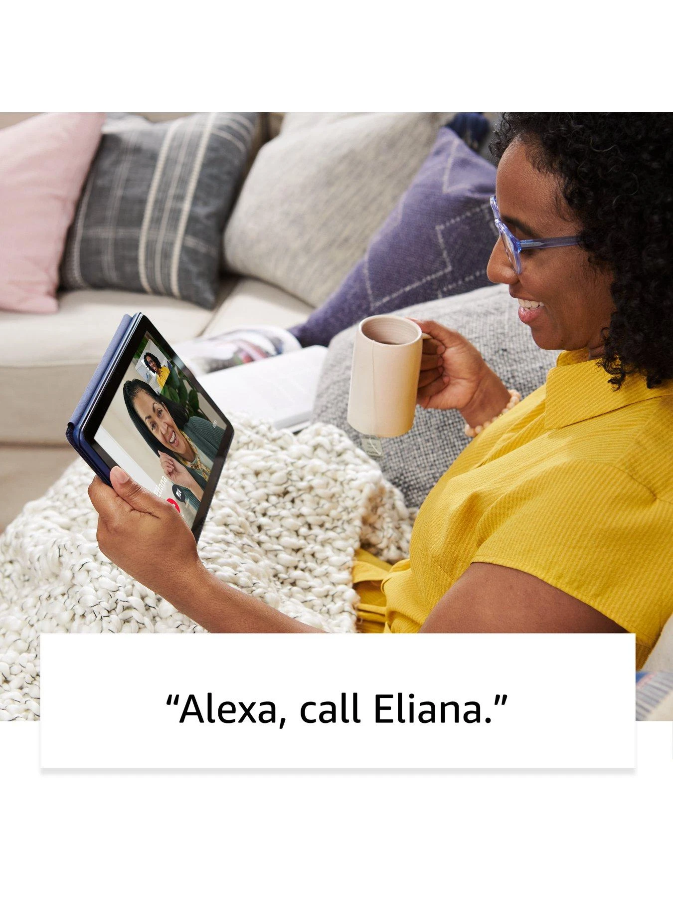 Amazon Fire HD 10 Tablet , 10.1" 1080p Full HD Display, 32 GB - With Ads - Image 4