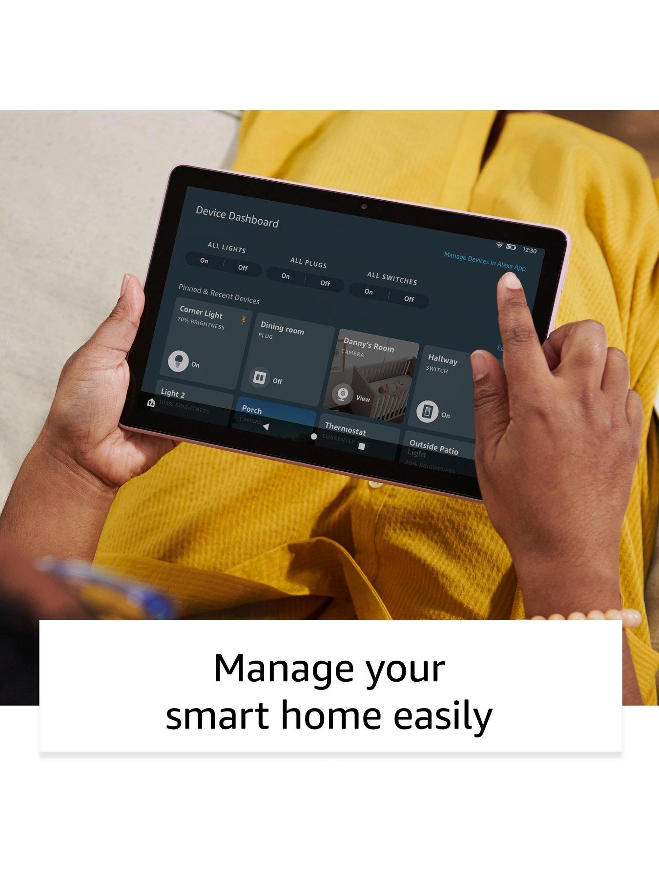 Amazon Fire HD 10 Tablet , 10.1" 1080p Full HD Display, 32 GB - With Ads - Image 6