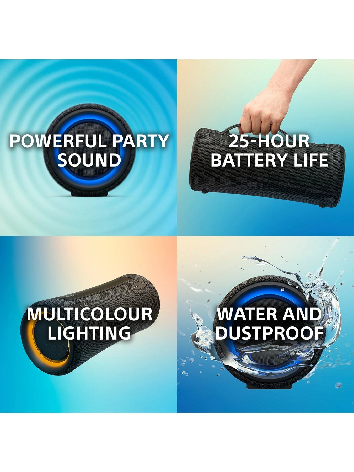 Sony XG300 X-Series Portable Wireless Speaker - Image 7