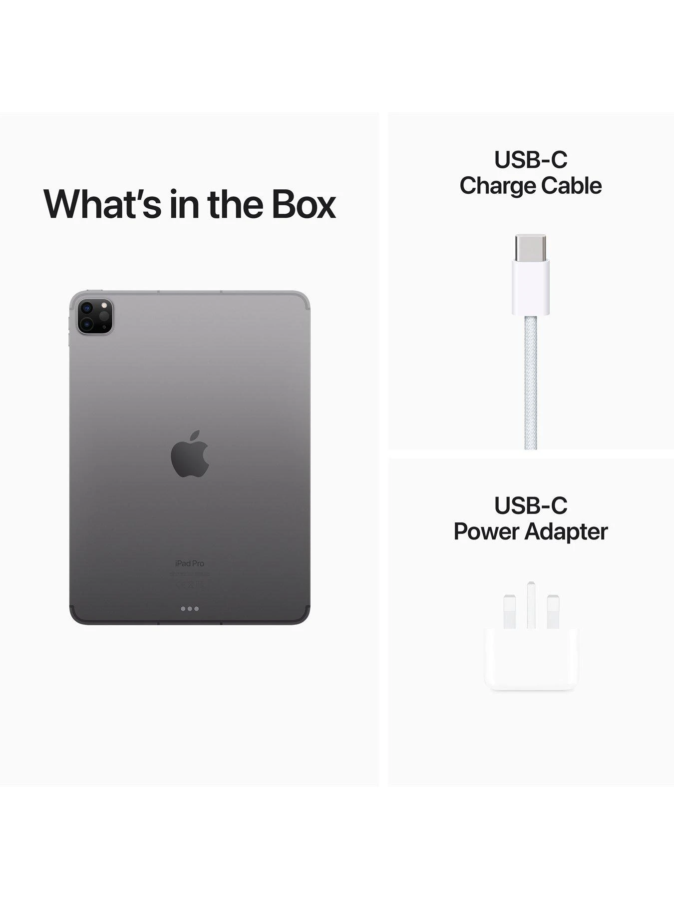 Apple IPad Pro (4th Gen, 2022), 256Gb, Wi-Fi & Cellular, 11-inch - Space Grey - Image 7