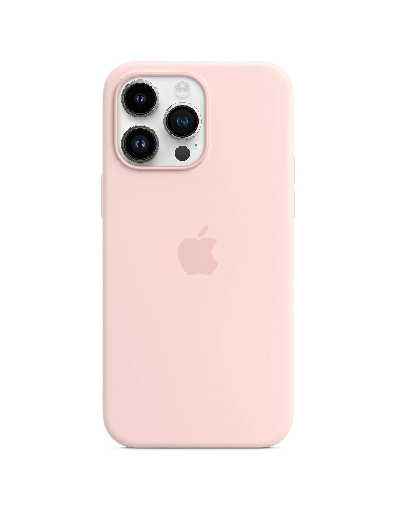Apple IPhone 14 Pro Max Silicone Case With MagSafe - Chalk Pink - Image 3