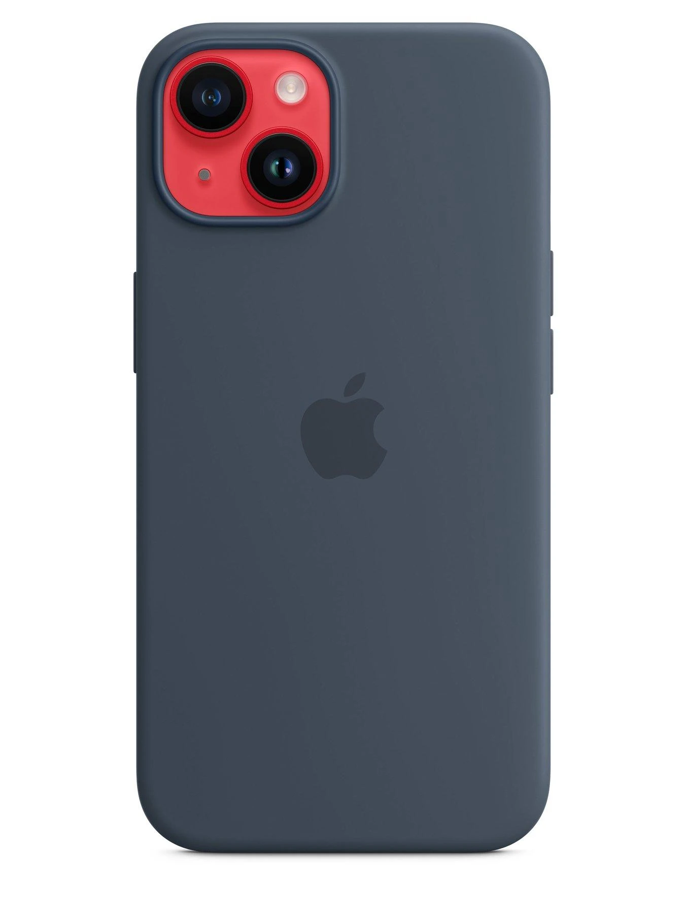 Apple IPhone 14 Silicone Case With MagSafe - Storm Blue - Image 5