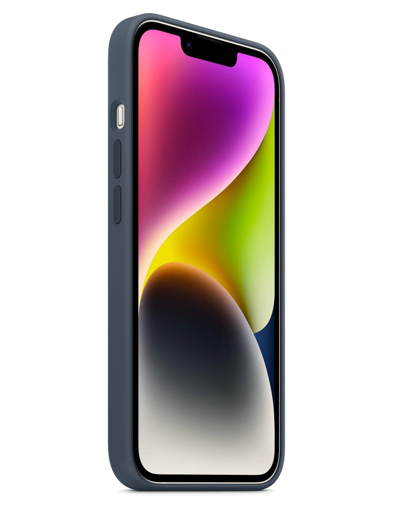 Apple IPhone 14 Silicone Case With MagSafe - Storm Blue - Image 7