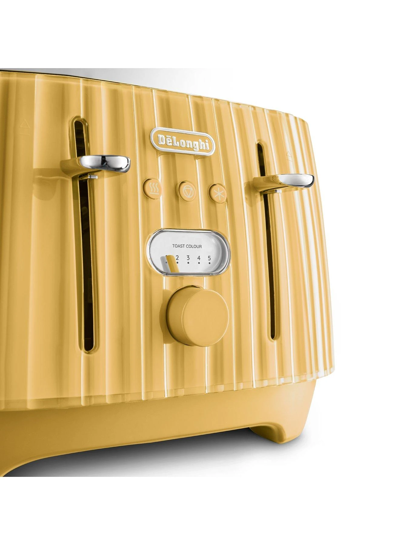 DeLonghi Ballerina 4-Slice Toaster - Yellow - Image 3