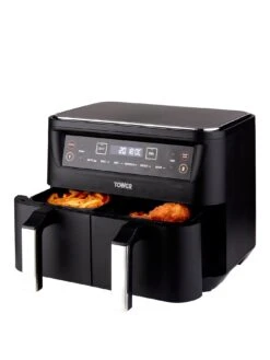 Tower Vortx Dual Basket Air Fryer 8L - Black