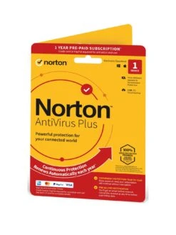 Norton Antivirus Plus 1 Device 1 Year Subscription With Automatic Renewal