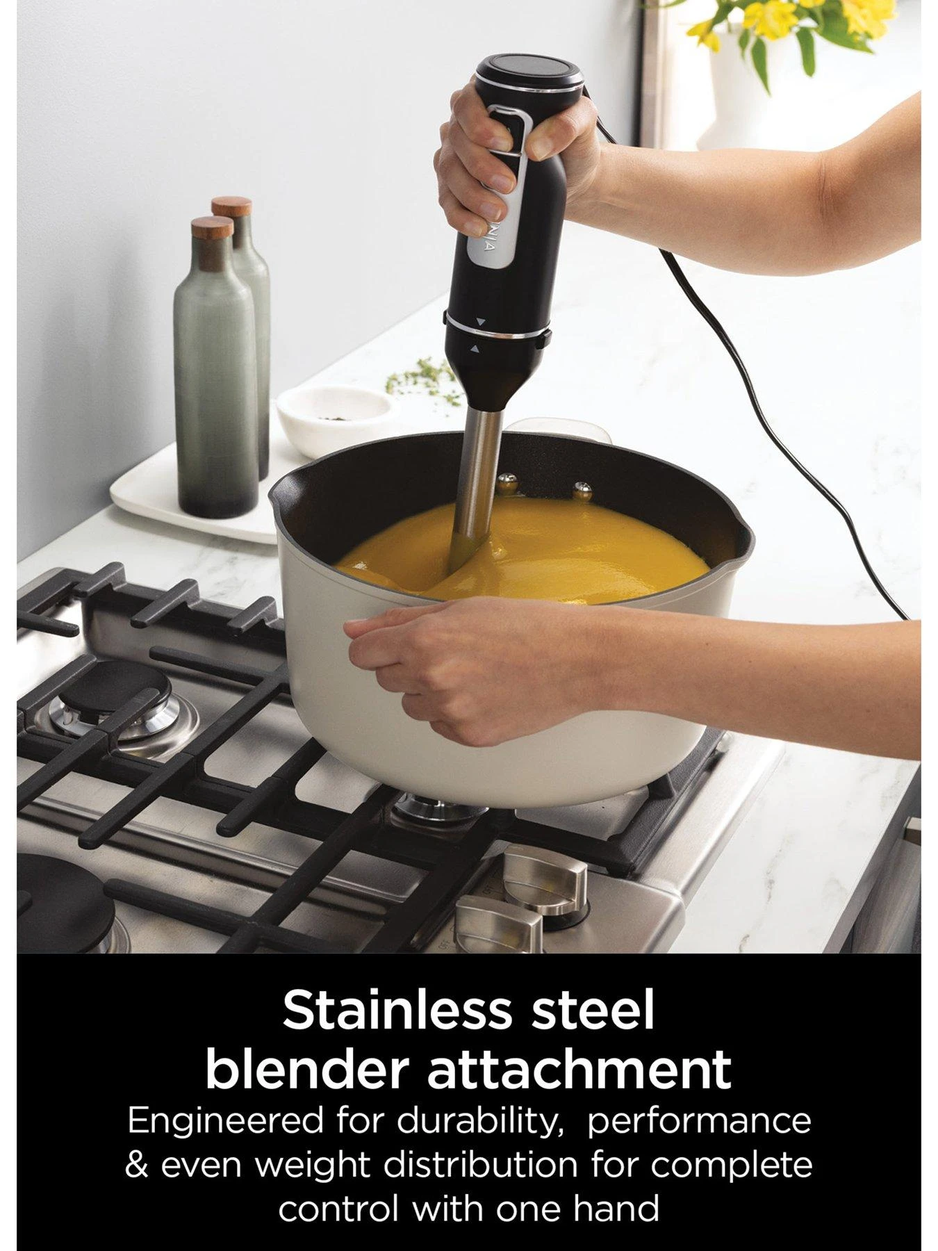 NINJA Foodi 3-in-1 Hand Blender, Mixer & Chopper CI100UK - Image 4