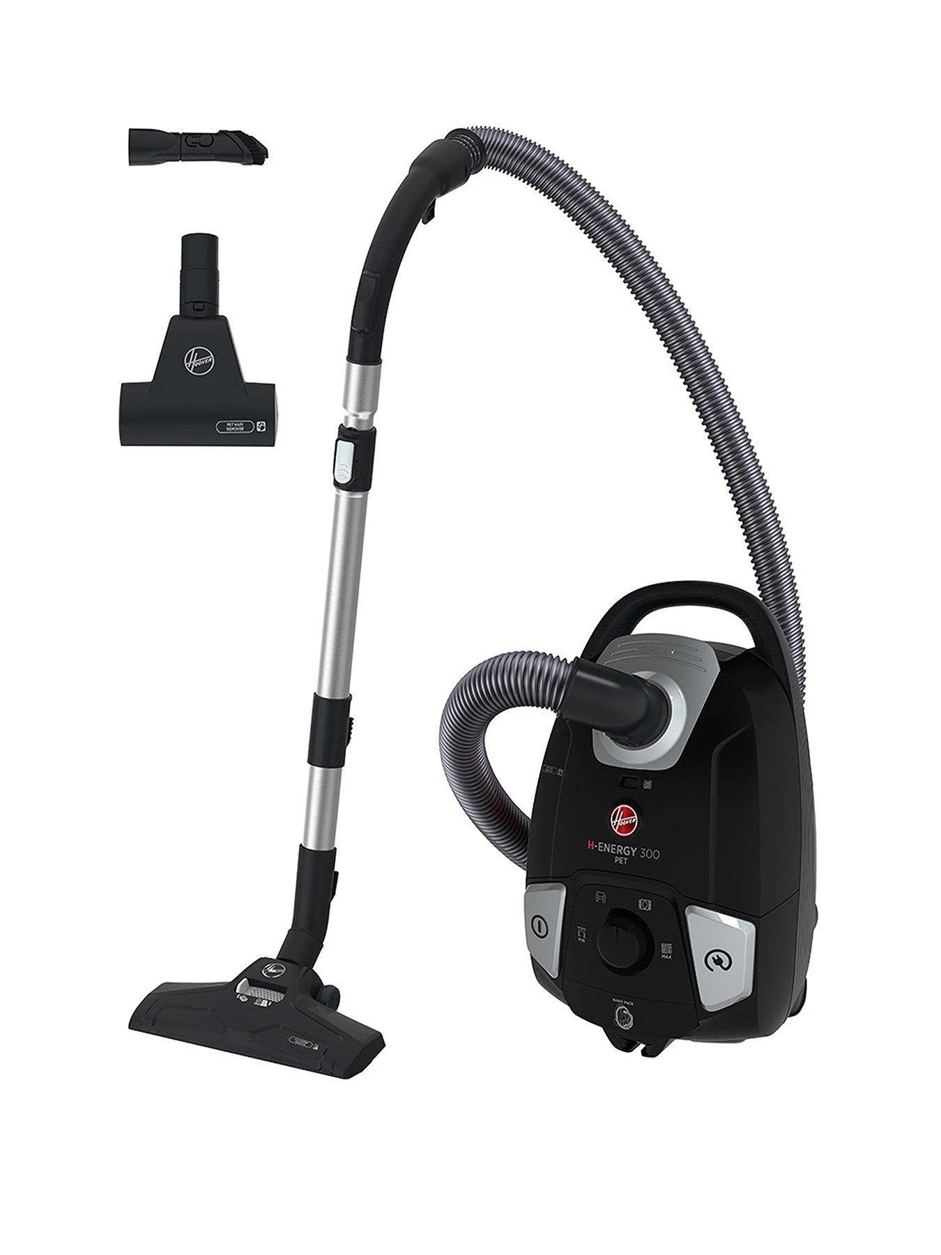 Hoover H-ENERGY 300 Pets Bagged Cylinder Vacuum Cleaner