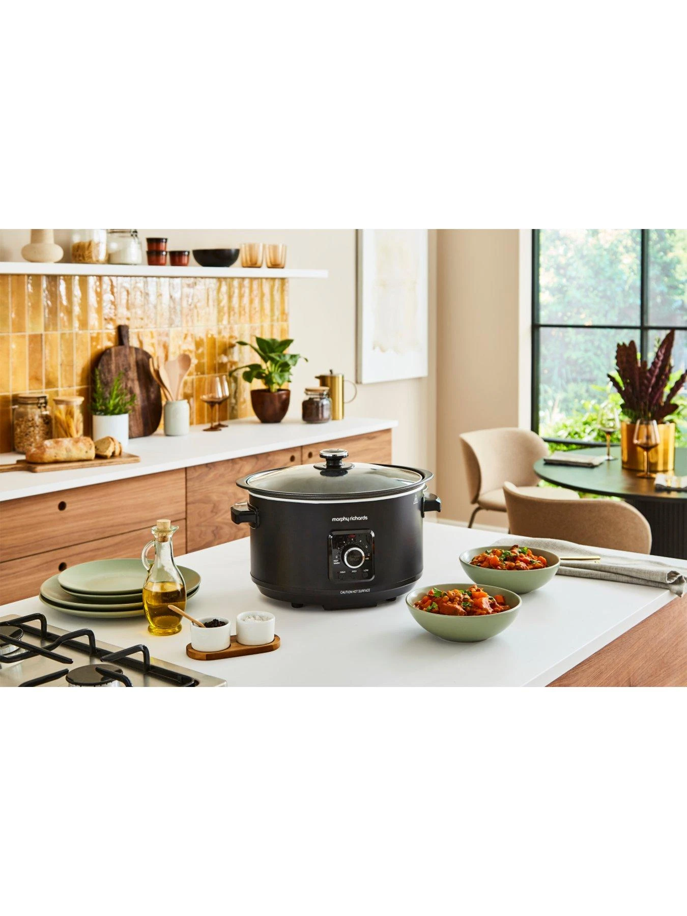 Morphy Richards Easy Time 6.5L 461021 Slow Cooker - Black - Image 2