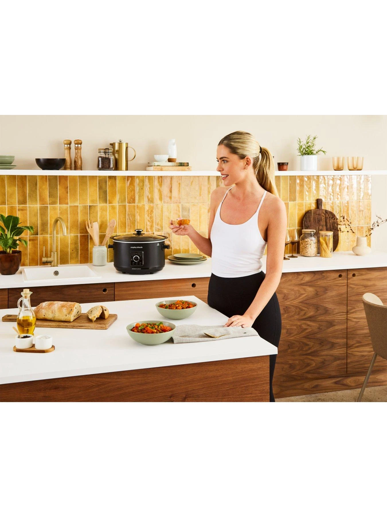 Morphy Richards Easy Time 6.5L 461021 Slow Cooker - Black - Image 4