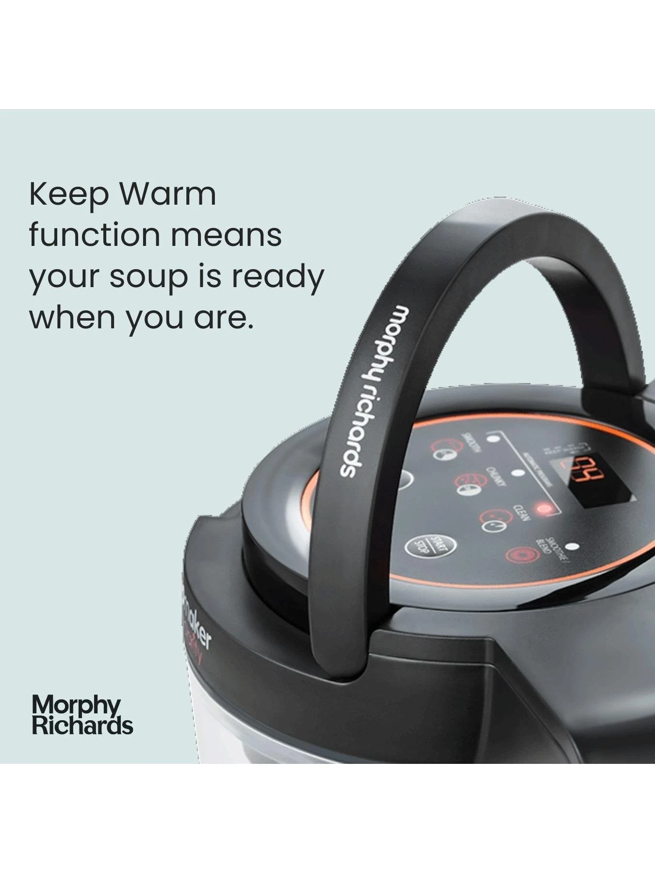 Morphy Richards Clarity 501050 Soup Maker - Clear - Image 4