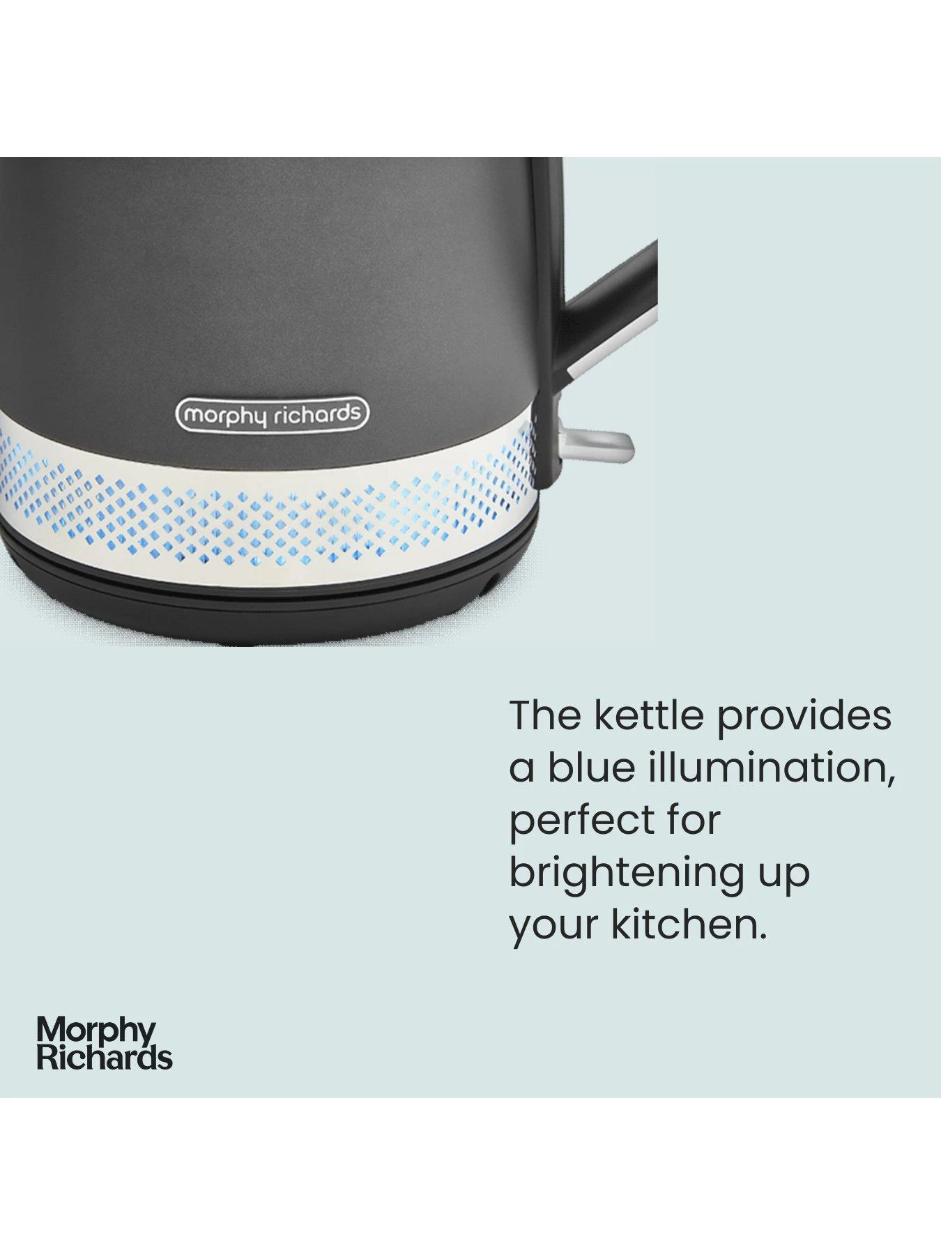 Morphy Richards Illumination 108022 Kettle - Titanium - Image 4