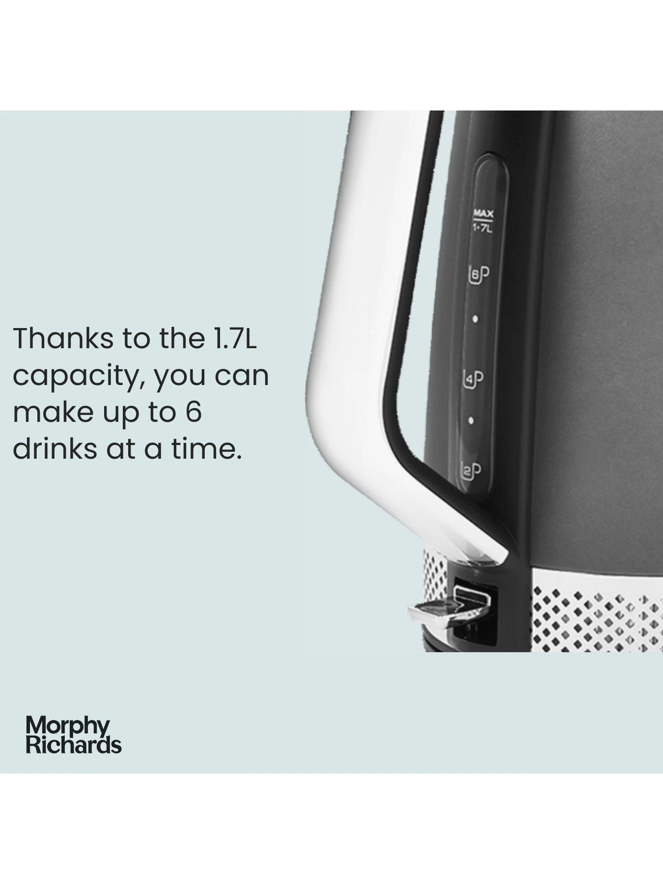 Morphy Richards Illumination 108022 Kettle - Titanium - Image 6