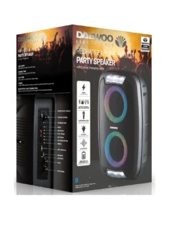Daewoo Portable LED Bluetooth Party Speaker