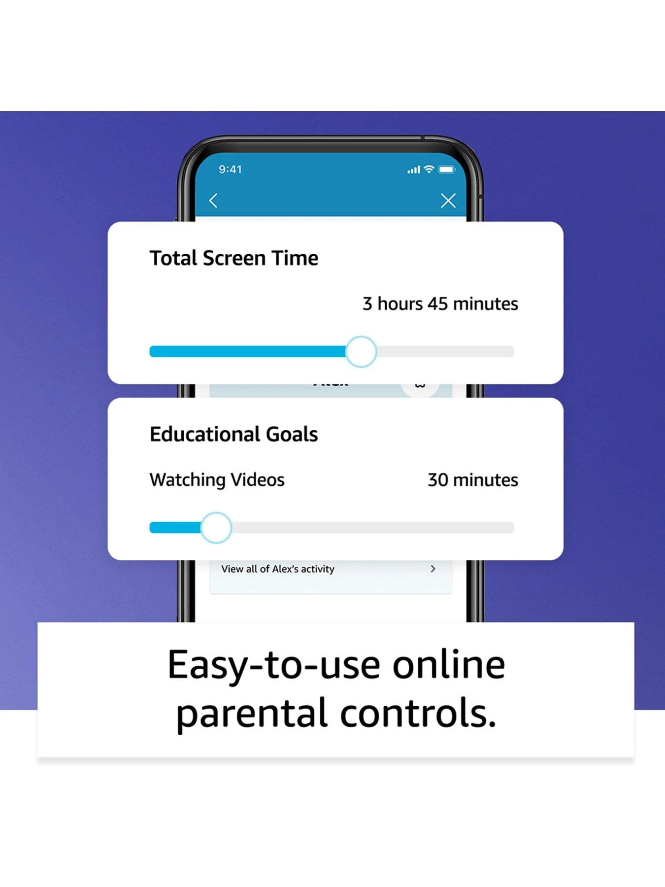 Amazon Fire HD 8 Kids Pro Tablet , 8-inch HD Display, Ages 6-12, Rainbow Universe - Image 4