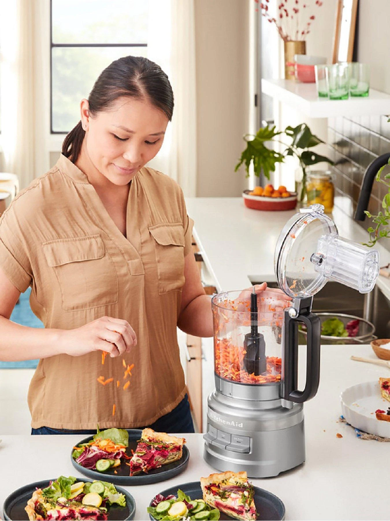 KitchenAid 2.1L Food Processor - Contour Silver - Image 3