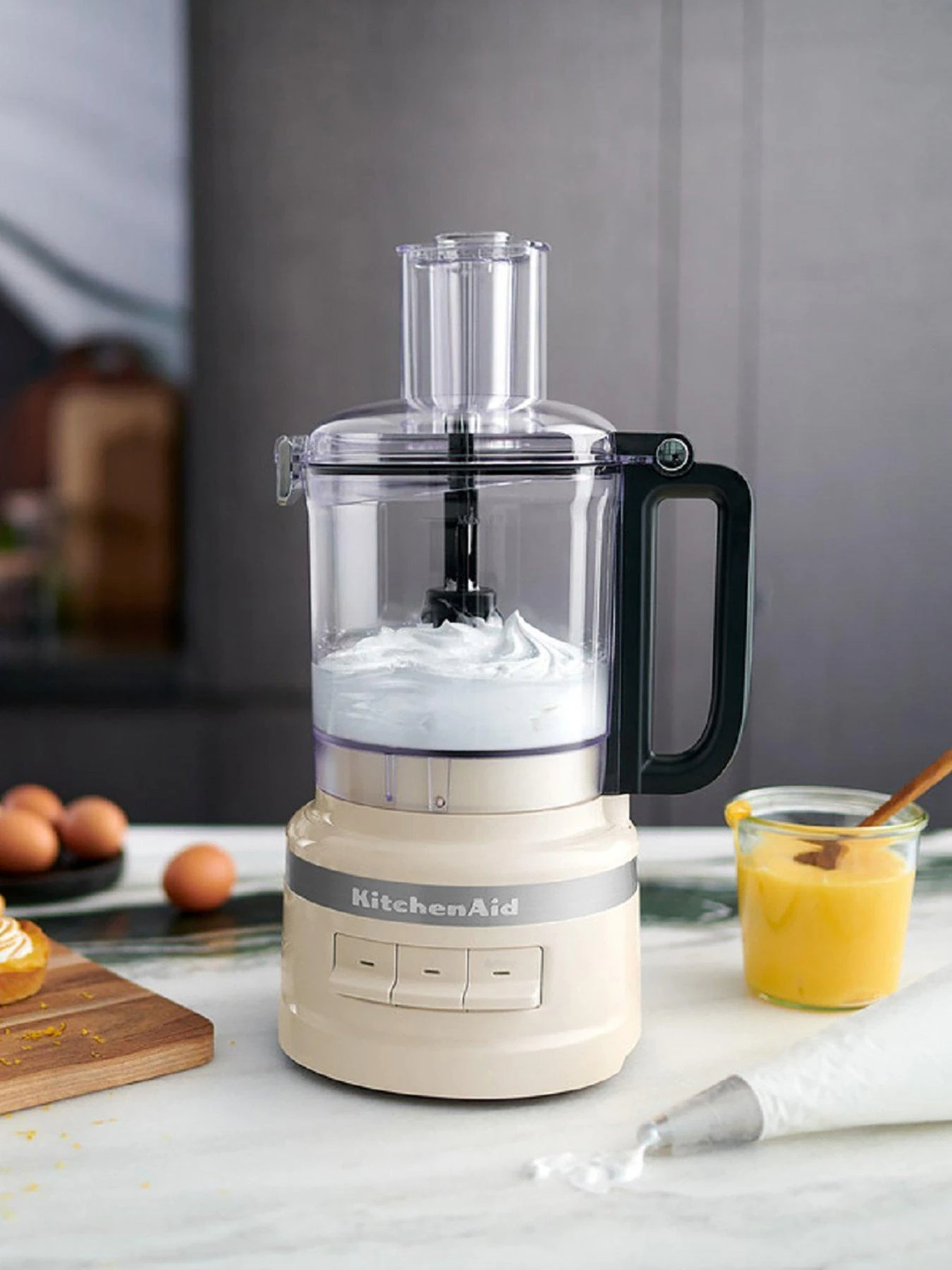 KitchenAid 2.1L Food Processor - Almond Cream - Image 5