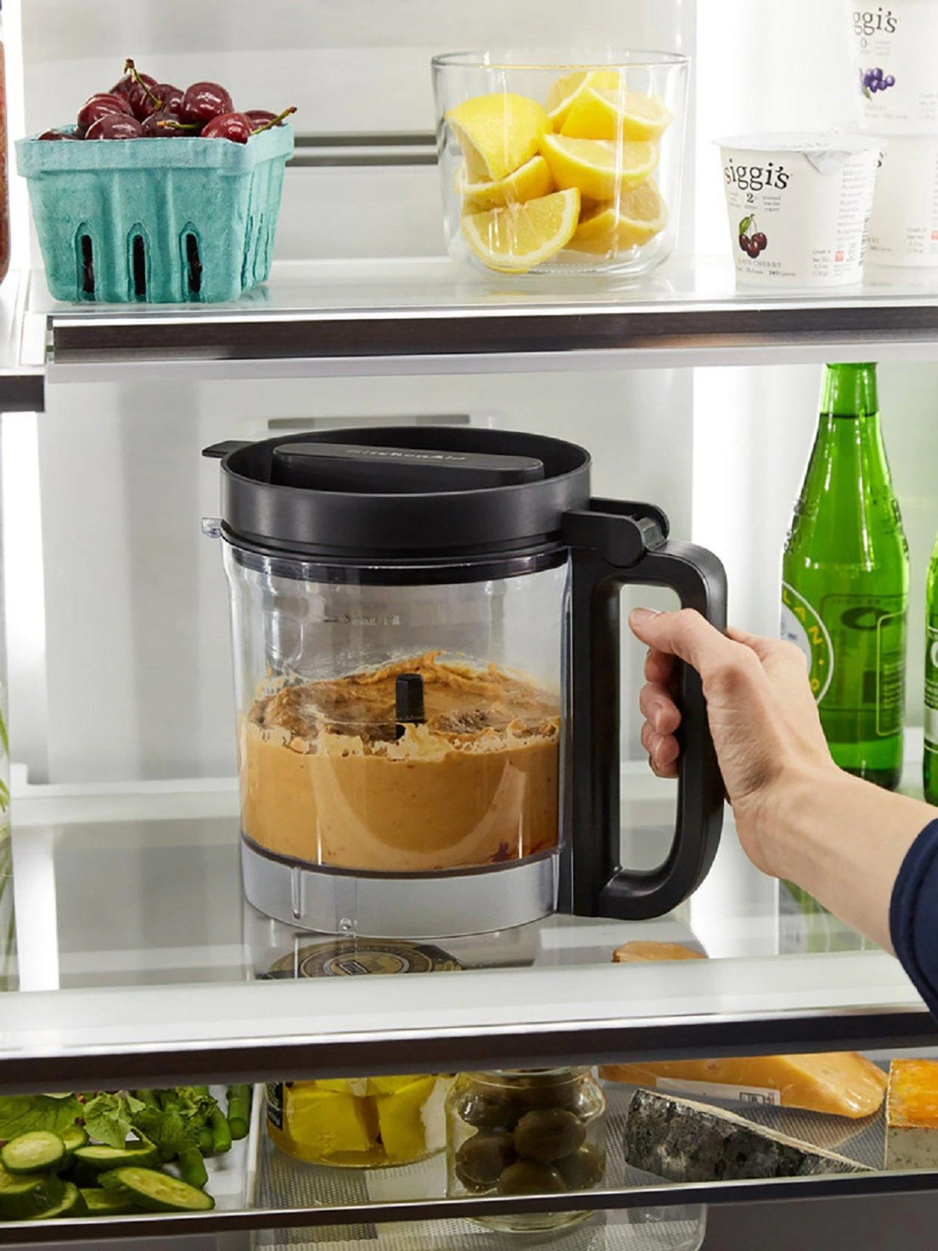 KitchenAid 2.1L Food Processor - Almond Cream - Image 6