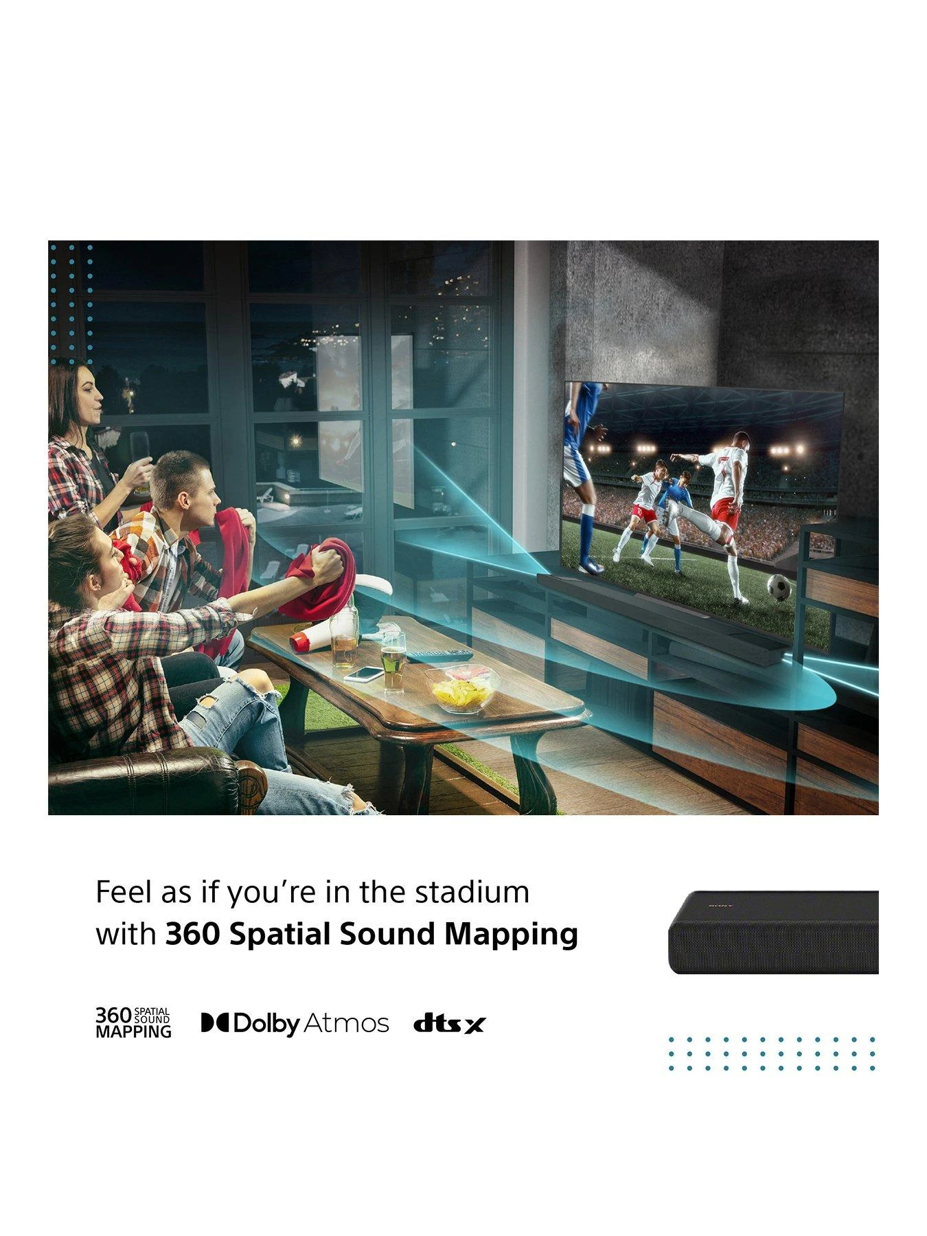 Sony HTA3000 - 3.1 Channel Dolby AtmosĀ® Soundbar - Image 3
